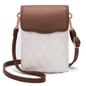 Small Crossbody Bags - Vegan Leather Crossbody Phone Purse With o_o